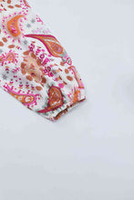 Load image into Gallery viewer, Round Neck Printed Dropped Shoulder Blouse