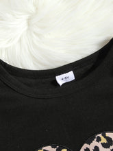 Load image into Gallery viewer, Kids Heart Graphic Sweatshirt and Destroyed Pants Set