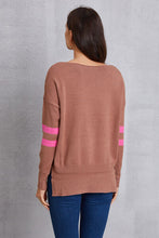 Load image into Gallery viewer, Star Scoop Neck Dropped Shoulder T-Shirt