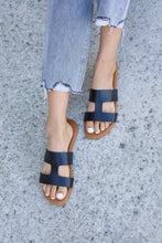 Load image into Gallery viewer, Forever Link Cutout Open Toe Flat Sandals