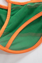 Load image into Gallery viewer, Contrast Bra and Tie Back Leggings Set