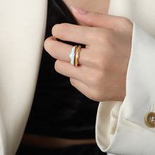 Load image into Gallery viewer, 18K Gold-Plated Open Ring