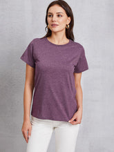 Load image into Gallery viewer, Round Neck Short Sleeve T-Shirt
