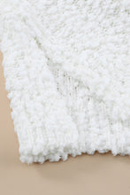 Load image into Gallery viewer, Striped V-Neck Popcorn Knit Sweater