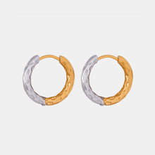 Load image into Gallery viewer, 18K Gold-Plated Huggie Earrings