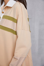 Load image into Gallery viewer, Half Button Handkerchief Hem Dress