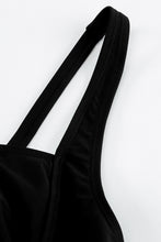 Load image into Gallery viewer, Gathered Detail Square Neck Tankini Set
