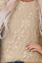 Load image into Gallery viewer, Puff Sleeve Round Neck Blouse