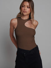 Load image into Gallery viewer, Ribbed Crewneck Bodysuit
