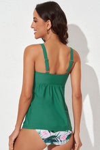 Load image into Gallery viewer, Full Size Adjustable Strap Tankini Set