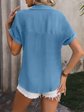 Load image into Gallery viewer, Button Up Short Sleeve Shirt