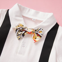 Load image into Gallery viewer, Floral Short Sleeve Collared Jumpsuit