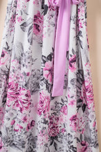 Load image into Gallery viewer, Belted Mixed Print Long Sleeve Dress