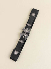 Load image into Gallery viewer, Double Buckle PU Leather Belt