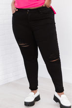 Load image into Gallery viewer, Kancan Stepping Stone Full Size Run Double Fray Skinny Jeans