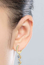 Load image into Gallery viewer, Adored Be The One Moissanite Drop Earrings