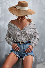 Load image into Gallery viewer, Printed Button Down Long Sleeve Shirt