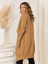 Load image into Gallery viewer, Long Sleeve Open Front Longline Cardigan