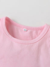 Load image into Gallery viewer, DADDY'S GIRL Graphic Tank and Raw Hem Denim Shorts Set