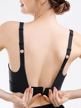 Load image into Gallery viewer, Scoop Neck Wide Strap Active Bra