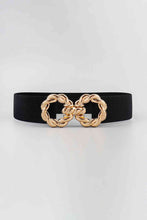 Load image into Gallery viewer, Zinc Alloy Buckle Elastic Belt