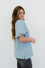 Load image into Gallery viewer, ODDI Sweet Bliss Full Size Run Puff Sleeve Blouse