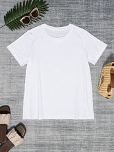 Load image into Gallery viewer, Round Neck Short Sleeve T-Shirt
