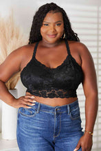 Load image into Gallery viewer, JadyK Juliette Full Size Crisscross Lace Bralette