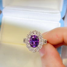 Load image into Gallery viewer, 2 Carat Moissanite 925 Sterling Silver Ring