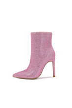 Load image into Gallery viewer, Melody Rhinestone Stiletto Boots