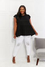 Load image into Gallery viewer, Zenana Full Size Kissing in Kansas City Tiered Top