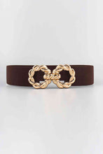 Load image into Gallery viewer, Zinc Alloy Buckle Elastic Belt