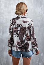Load image into Gallery viewer, Printed Button Down Long Sleeve Shirt