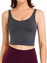 Load image into Gallery viewer, Scoop Neck Wide Strap Active Tank