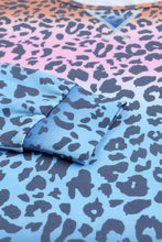 Load image into Gallery viewer, Gradient Leopard Contrast Stitching Sweatshirt