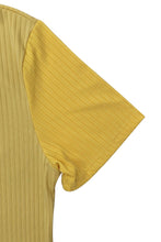 Load image into Gallery viewer, Plus Size Two-Tone Ribbed Top and Drawstring Pants Set