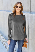 Load image into Gallery viewer, Basic Bae Full Size Round Neck Long Sleeve Top