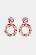 Load image into Gallery viewer, Round Shape Acrylic Dangle Earrings