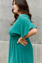 Load image into Gallery viewer, ODDI Full Size Woven Wrap Maxi Dress