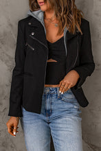 Load image into Gallery viewer, Zip Up Hooded Jacket