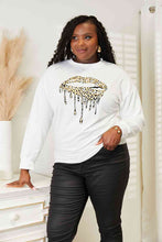 Load image into Gallery viewer, Simply Love Graphic Dropped Shoulder Round Neck Sweatshirt