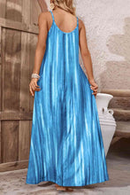 Load image into Gallery viewer, Tie-Dye Spaghetti Strap Maxi Dress