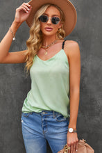 Load image into Gallery viewer, Contrast Spliced Lace Cami