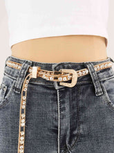 Load image into Gallery viewer, Rhinestone Metal Belt