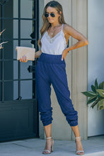 Load image into Gallery viewer, Smocked Waist Pocket Joggers