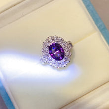 Load image into Gallery viewer, 2 Carat Moissanite 925 Sterling Silver Ring