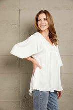 Load image into Gallery viewer, Double Take V-Neck Half Sleeve Blouse with Pockets