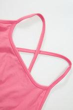 Load image into Gallery viewer, Crisscross Spaghetti Strap Active Bra