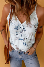 Load image into Gallery viewer, Printed V-Neck Adjustable Strap Cami Top