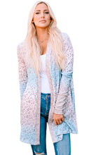 Load image into Gallery viewer, Leopard Gradient Open Front Cardigan